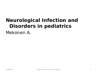 Neorologic infections and Disorders.ppt